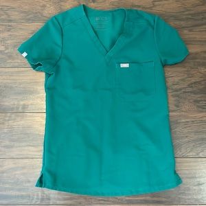 Figs one pocket scrub top size XXS